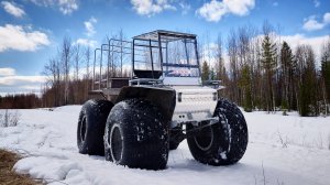 Обзор Караката Ураган Дикарь на шинах Трэкол