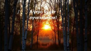 Благостной спокойной ночи! Пусть стороной пройдут тревоги, а утро будет лучезарным!