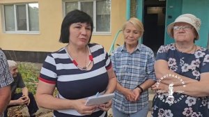 Волонтеры «Ленинградского добровольца» передали продуктовые наборы для жителей Трудовского