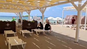 Геленджик Архипо-Осиповка Центральный пляж сегодня 22 июля 2025. Море и погода в Геленджике  сейчас