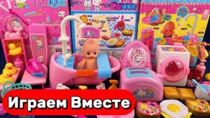 АСМР КУКЛЫ ИЗ МУЛЬТИКОВ ДЛЯ ДЕВОЧЕК 🌸 ИГРАЕМ В ДЕТСКУЮ КУХНЮ ХЕЛЛОУ КИТТИ