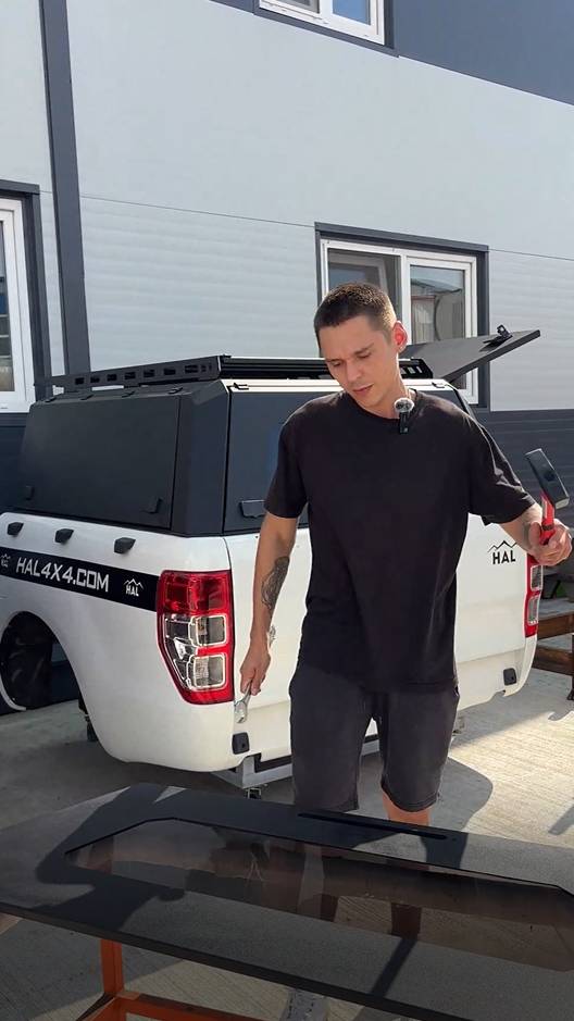 Тестируем окно кунга HAL #hal4x4 #кунг смотреть онлайн