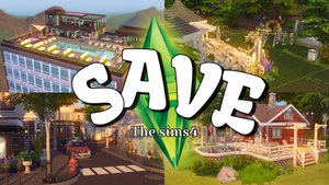 МОЙ МИР Sims 4 ТЕПЕРЬ ИДЕАЛЕН? 🌍 Обзор Стартового Сохранения! (Скачать в описании)