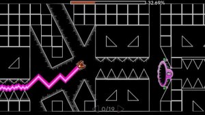Bсе мои усложнённые уровни в GEOMETRY DASH
