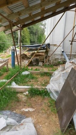 Раскопки у Успенского собора, Звенигород. #звенигород #археология