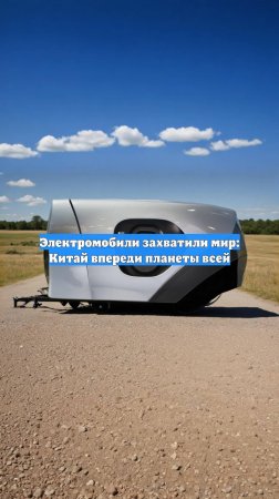 Электромобили захватили мир: Китай впереди планеты всей