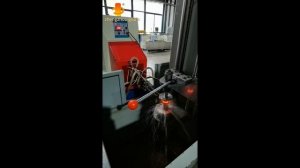 Индукционная закалка оси | GP-80 — высокочастотная установка LIPAI для ТВЧ-обработки