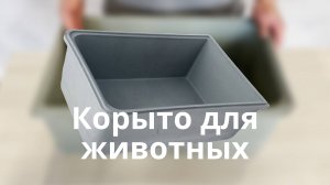 Корыто дял животных