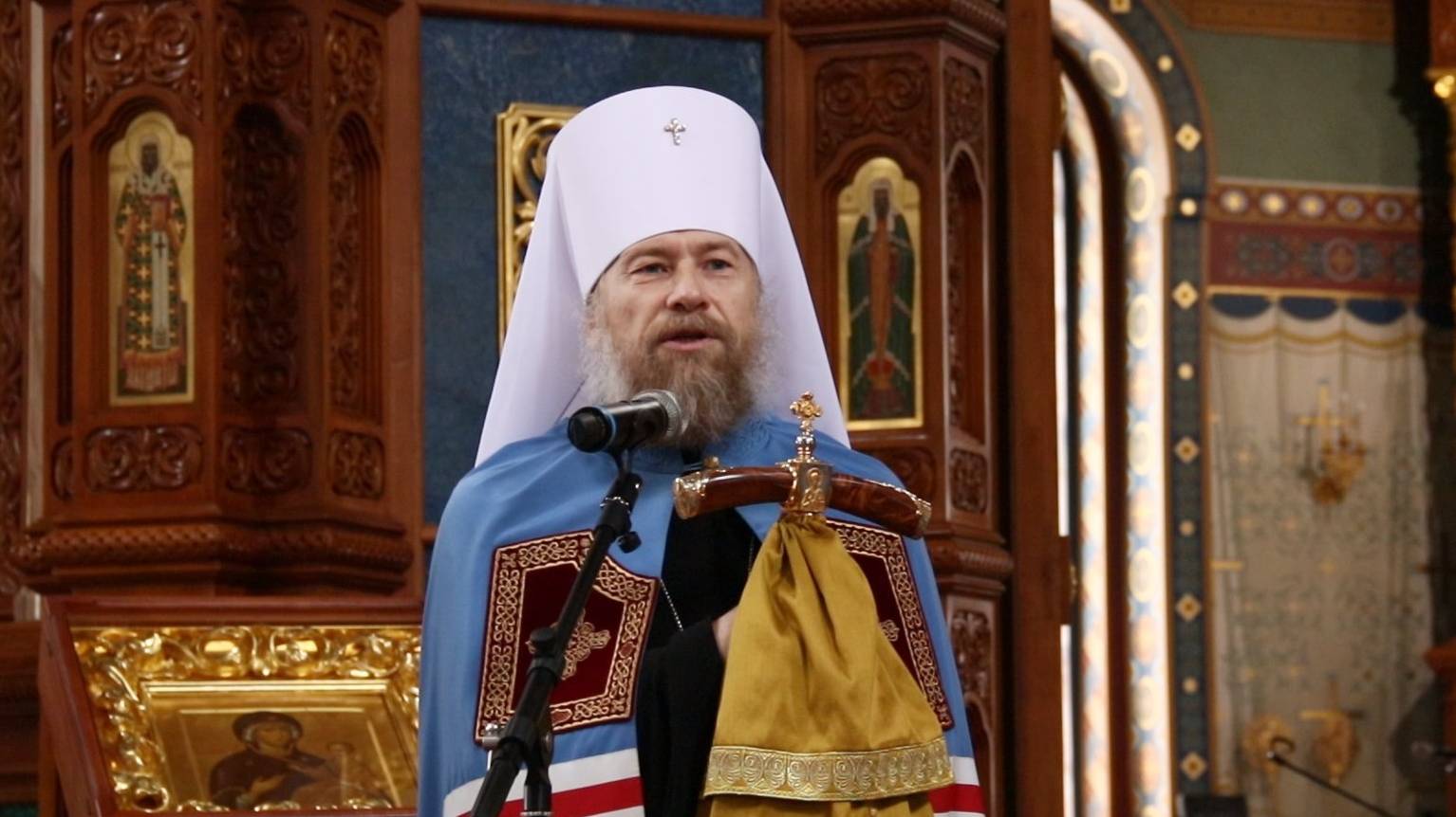 Принесение мощей свт. Тихона, Патриарха Московского смотреть онлайн