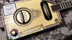 Резонаторный cigar box guitar