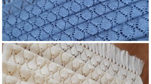 МК Узор для палантина крючком