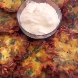ДОМАШНИЕ ДРАНИКИ С ЗЕЛЕНЬЮ