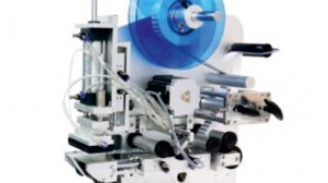 Полуавтоматическая машина для этикетирования круглых бутылок