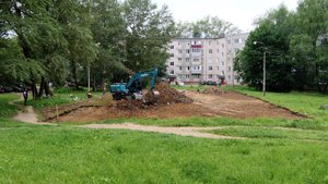 Спортплощадка на Архангельской