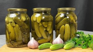 Вкусные хрустящие огурцы на зиму, проверенный рецепт