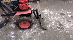 Самодельная лопата на мотоблок