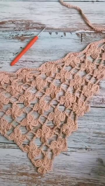 Косынка крючком #nataliverezhu #30косынок смотреть онлайн