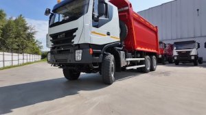 Обзор полноприводного самосвала 6х6, 560 л.с., 32 т.