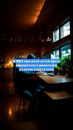 В МВД призвали детей сразу обращаться к родителям в случае угроз в сети