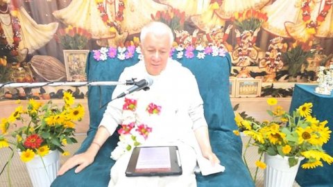 22.07.2025 Чайтанья-Чаритамрита, Ади-лила 7.25. Е.М. Чайтанья Чандра Чаран прабху.