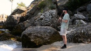 Флейта и шум волн / озеро Байкал