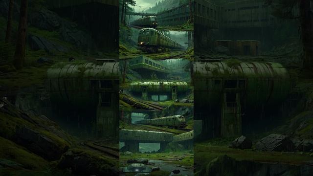 Abandoned by time - Dark AmbientIndustrial MusicRelaxation music Для вертикальных мониторов