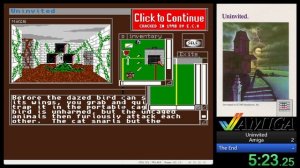 Uninvited (Amiga) Speedrun in 10m 35s