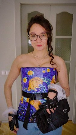 Корсет из картины по номерам 🌌