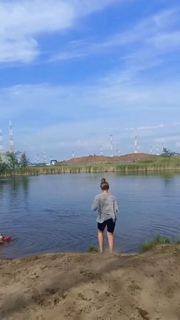 та самая подруга которая купается в любую погоду