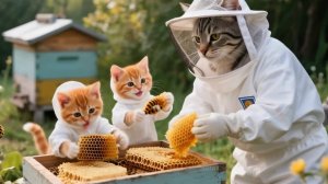 Котики и мед