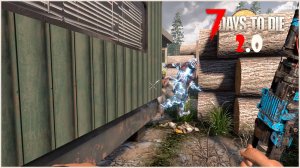 Прохождение 7 Days To Die 2.0 #11 Швыряем зомби !