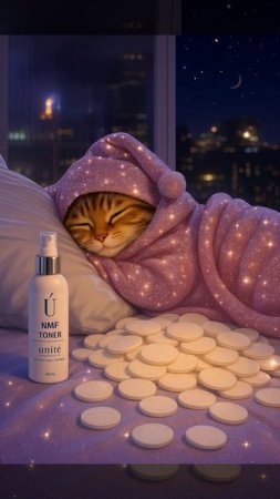 Мы с кисенькой желаем вам добрых снов ✨