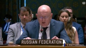 Выступление В.А.Небензи на заседании Совета Безопасности ООН, Нью-Йорк, 22 июля 2025 года