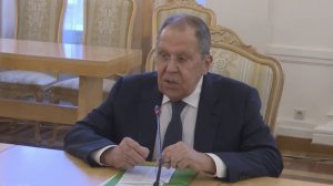 С.Лавров и М.Лукаш, Москва, 22 июля 2025 года