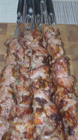 Вкусное мясо на мангале.