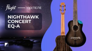 Укулеле Flight NIGHTHAWK CONCERT EQ-A
