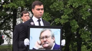 Прощание с режиссером Юрием Карой в Москве