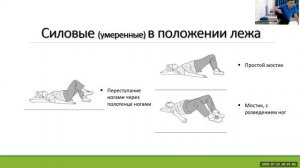 1. Практика. Утренняя зарядка, упражнения лёж