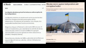 ‼️🇺🇦Западные издания после урезания полномочий НАБУ вновь заговорили об авторитаризме Зеленского