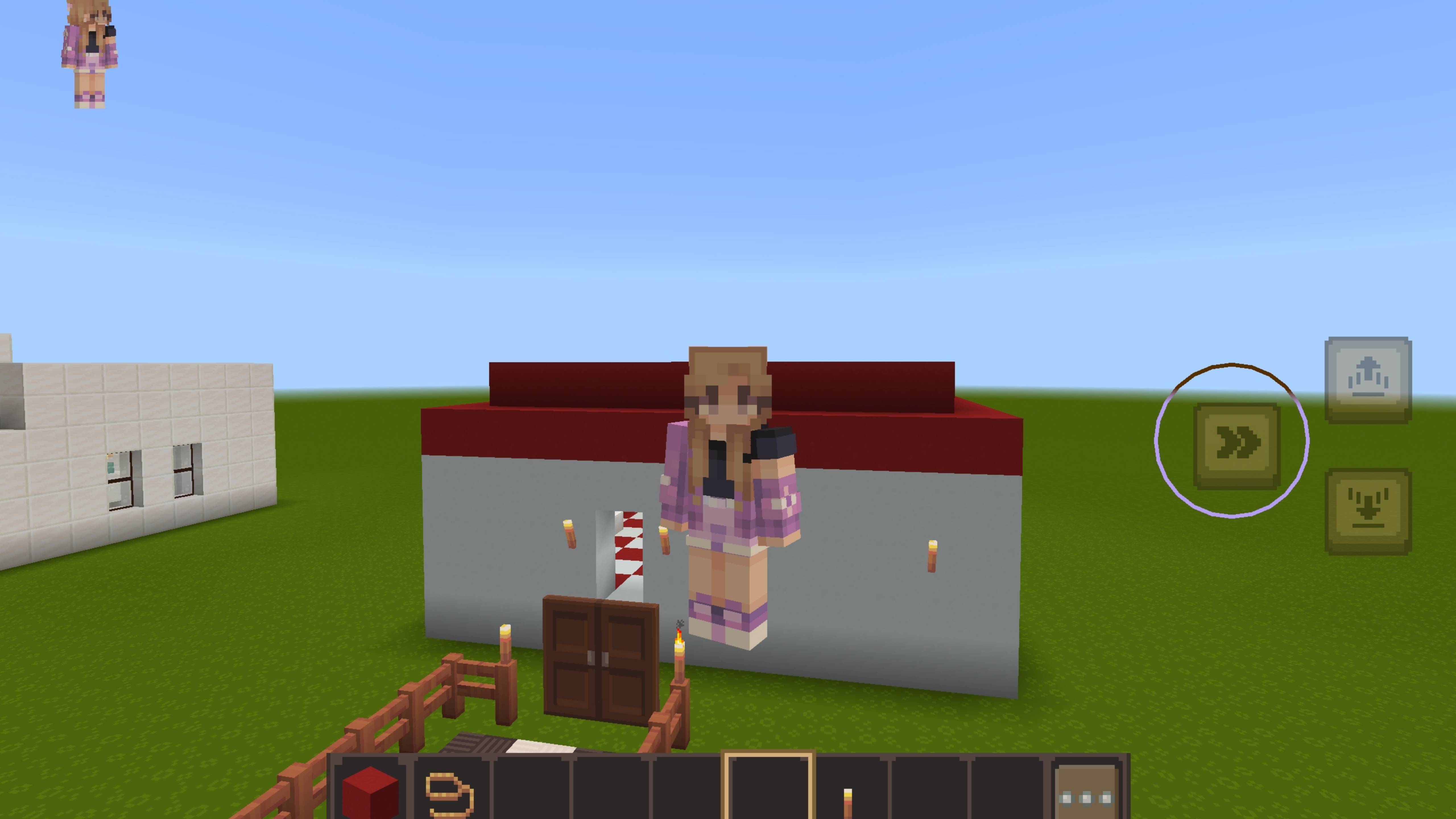 Я построила магнит в minecraft 🟥⬜ смотреть онлайн