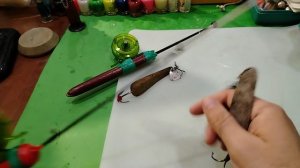 ИНТЕРЕСНЫЕ САМОДЕЛЬНЫЕ УДОЧКИ ДЛЯ ЛОВЛИ ХИЩНИКА ИЗ СССР, С САМОДЕЛЬНЫМИ БЛЕСНАМИ.