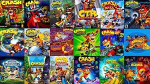 Эволюция Серии Игр Крэш Бандикут - The Evolution of CRASH BANDICOOT Games (1996-2023)