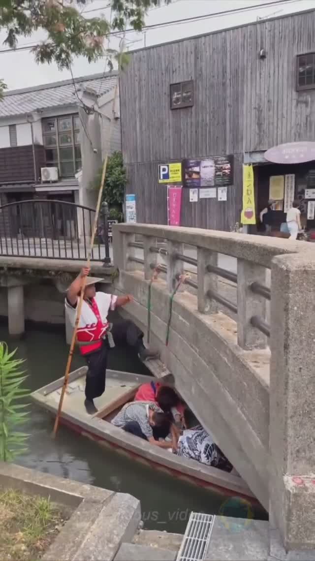 Япония. Янагаву - "Венеция Кюсю". смотреть онлайн