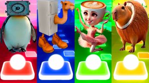 ПИНГВИНАТОР ТЕРМОРЕГУЛЯТОР 🆚 ФРИГО КАМЕЛО 🆚 БАЛЕРИНА КАПУЧИНО 🆚 БУРБАЛОНИ ЛУЛИЛОЛИ | Tiles №103