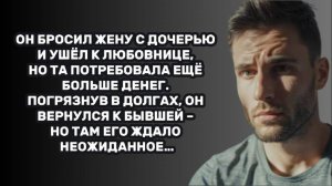 ИСТОРИИ ИЗ ЖИЗНИ: ОН БРОСИЛ ЖЕНУ С ДОЧЕРЬЮ И УШЁЛ К ЛЮБОВНИЦЕ, НО ТА ПОТРЕБОВАЛА ЕЩЁ БОЛЬШЕ ДЕНЕГ