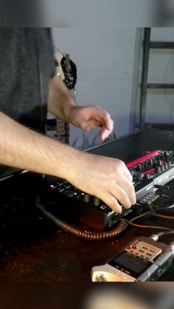 Живая Электроника. Мой acid live set в @musicalwaveschool на железках. Сетап - Elektron Digitakt II,