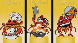 Спрунки Брейнрот мем Шеф Крабакадабра все фазы | сборка