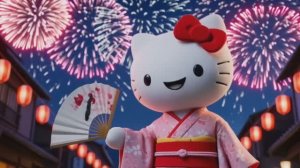 KUROMI смотрит салют