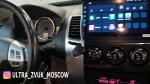 Mitsubishi Pajero Sport - магнитола Redpower 61038 и камера заднего вида AHD формата