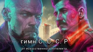 ГИМН С. С. С. Р 1943 г. в современной обработке в сполнении скусственного интеллекта  🇷🇺.